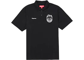 Supreme Spitfire Polo Shirt Black