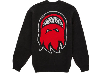 Supreme Spitfire Sweater Black - apparel view 2