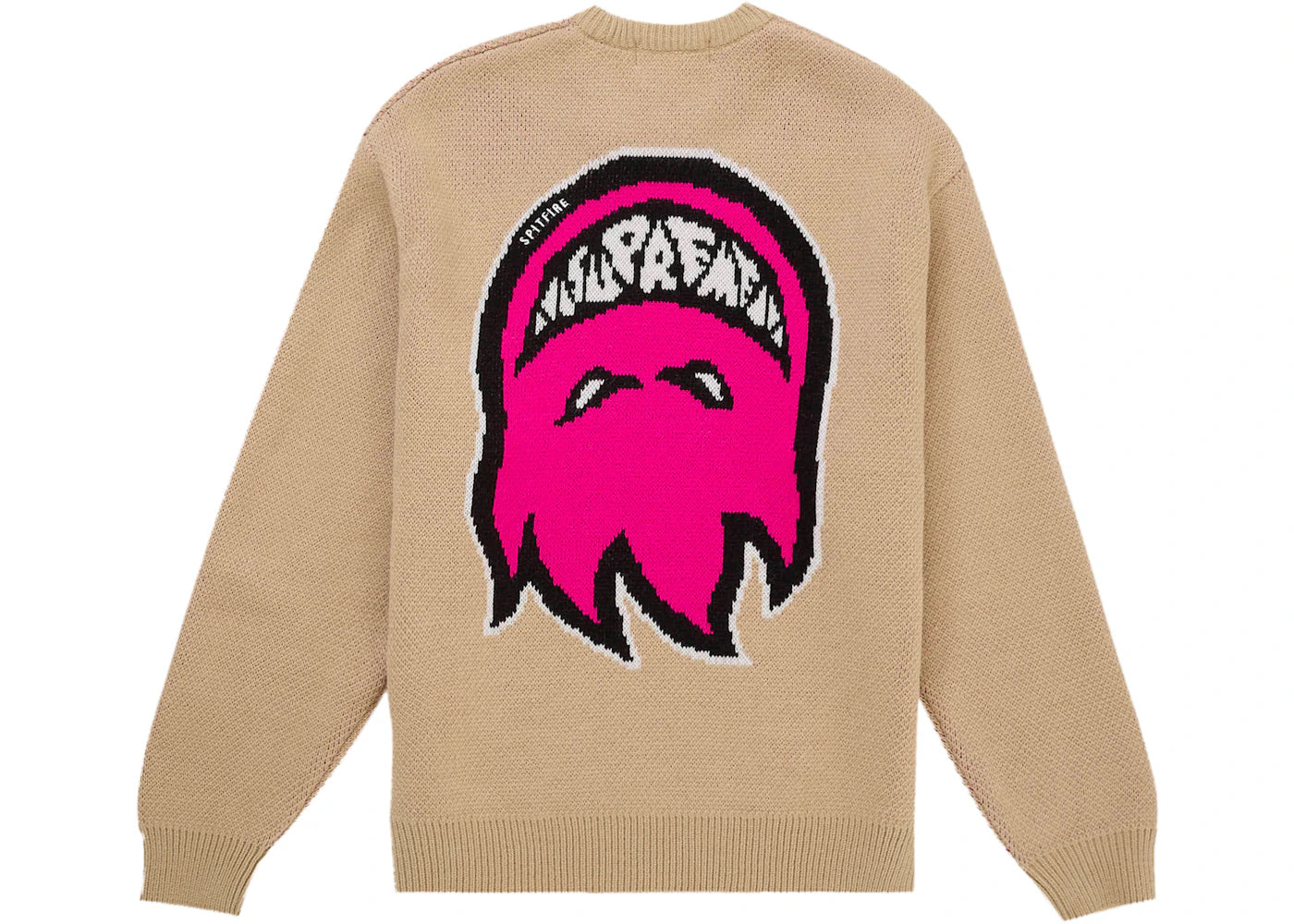 Supreme Spitfire Sweater Brown - vue secondaire A
