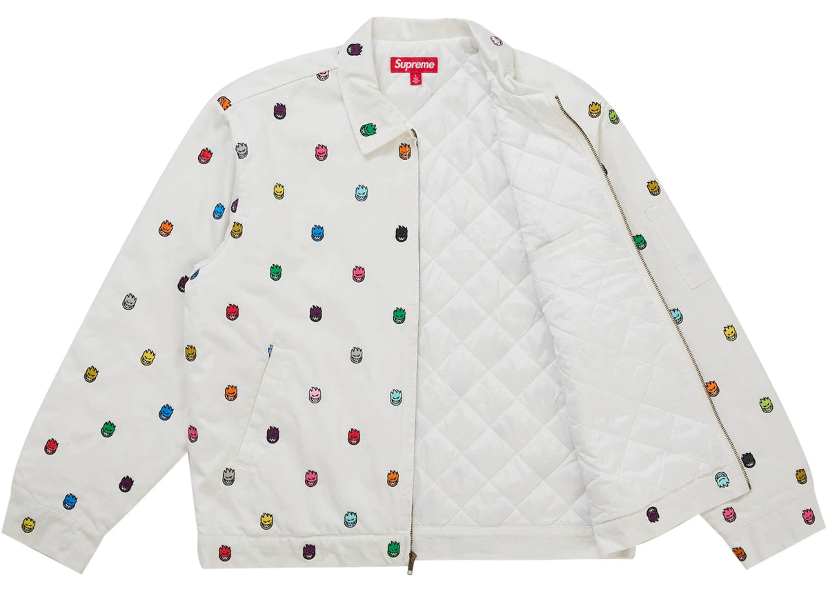Supreme Spitfire Work Jacket White - vue secondaire B