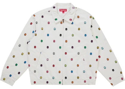 Supreme Spitfire Work Jacket White - apparel view 2