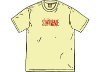 Supreme Splatter S/S Top Pale Yellow