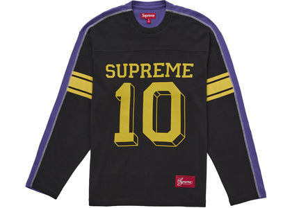 Supreme Split L/S Football Top Black - product view 2