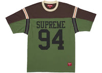 Supreme Split S/S Football Top Green