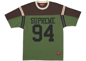 Supreme Split S/S Football Top Green