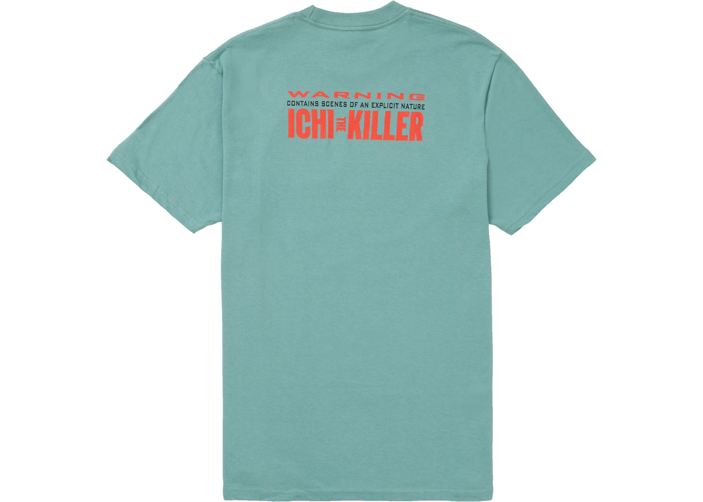 Supreme Split Tee Dusty Teal - vue secondaire B