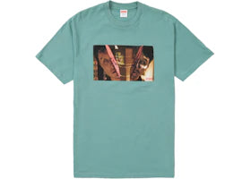 Supreme Split Tee Dusty Teal