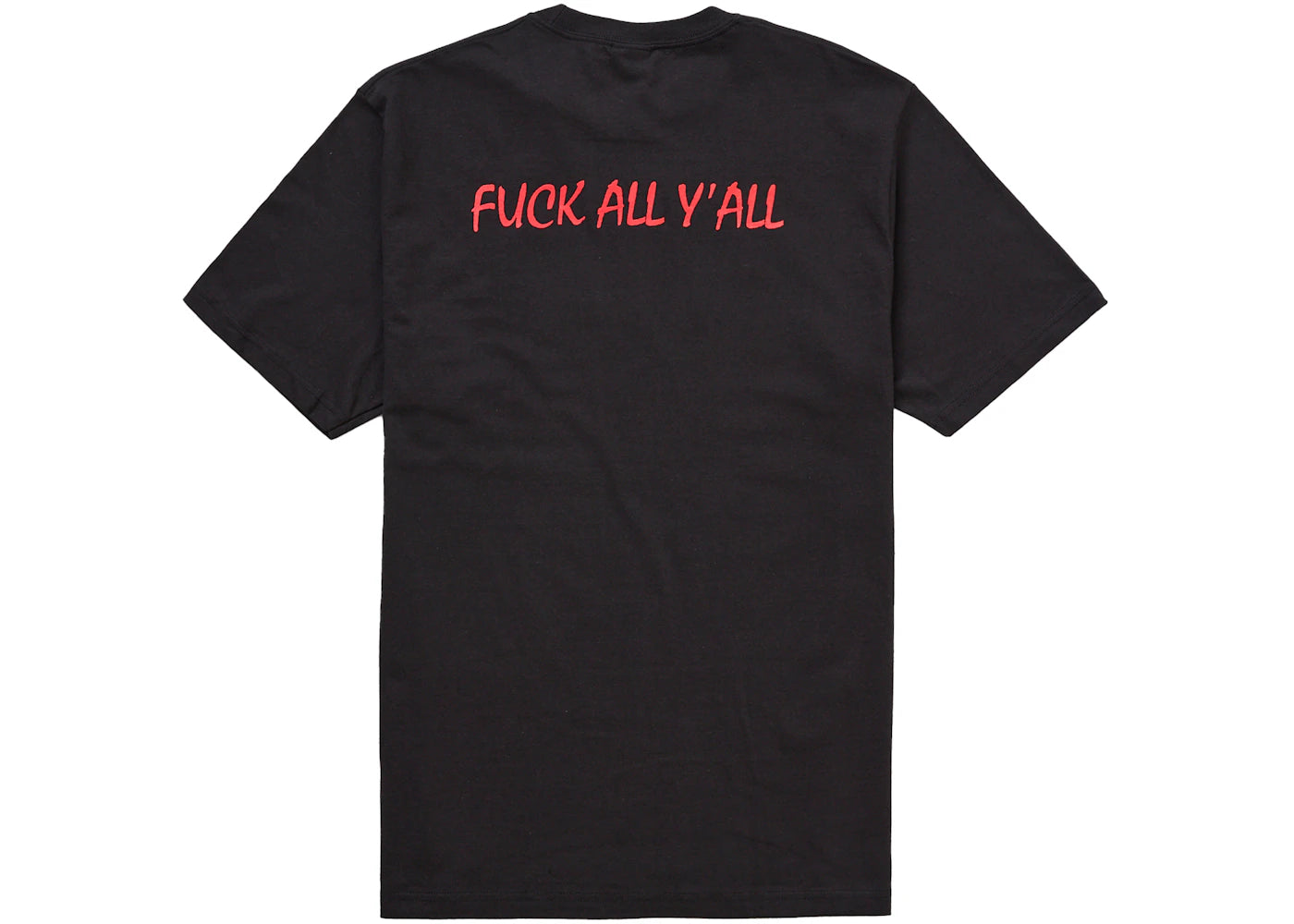 Supreme Split Tee (FW25) Black - vue secondaire B