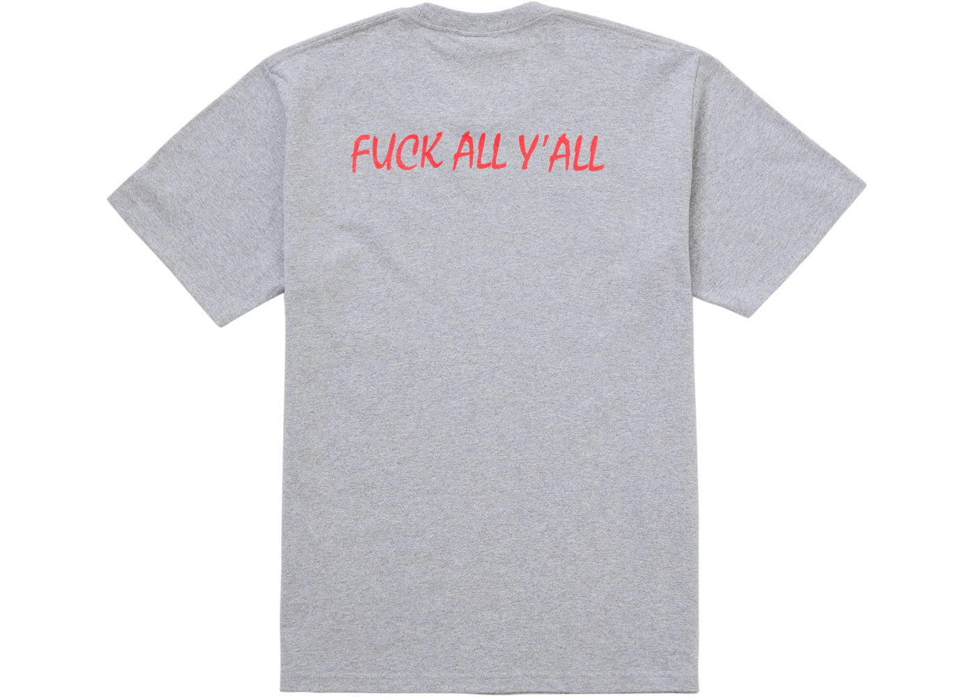 Supreme Split Tee (FW25) Heather Grey - vue secondaire A