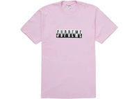 Supreme Split Tee (FW25) Light Pink