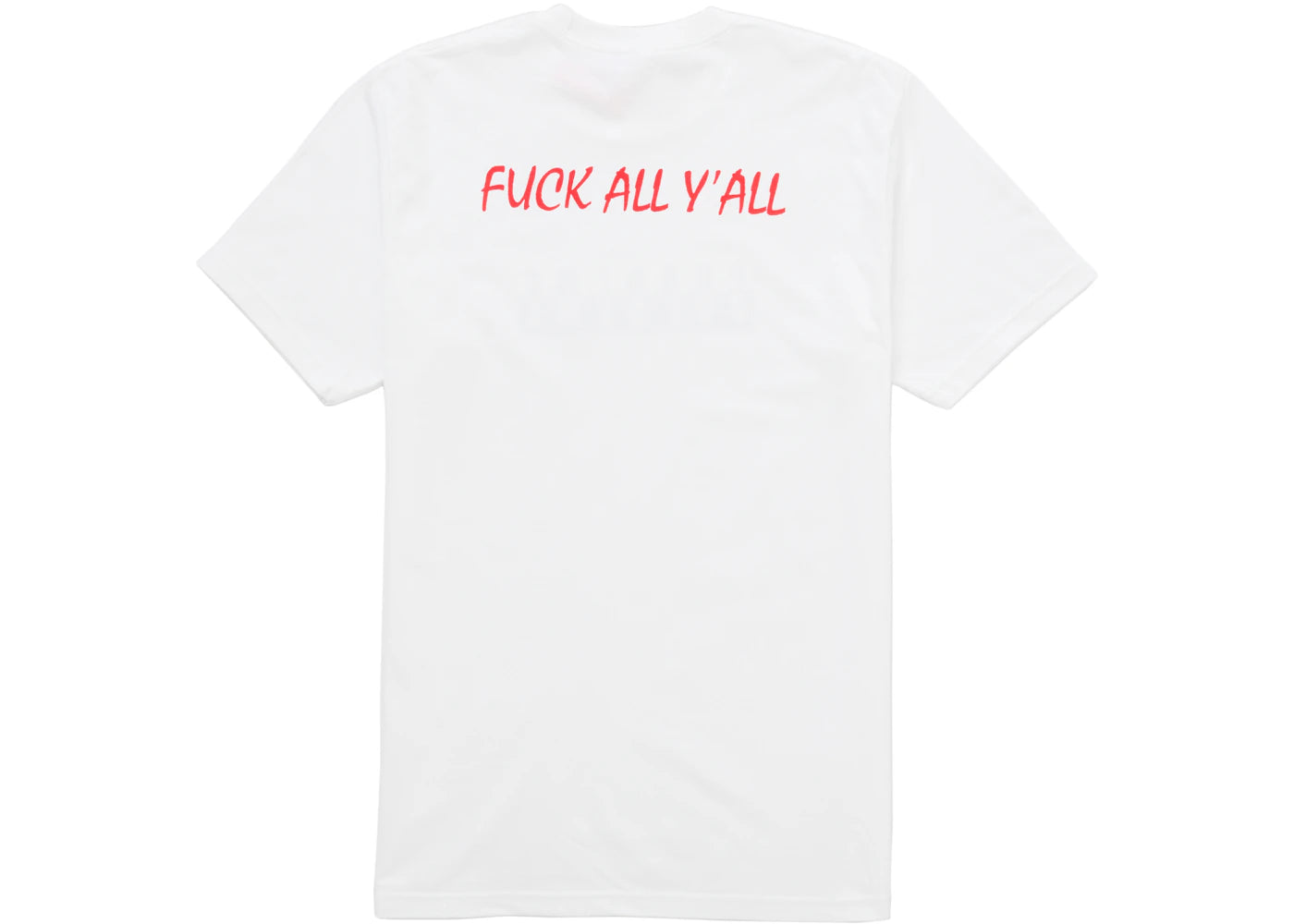 Supreme Split Tee (FW25) White - vue secondaire A