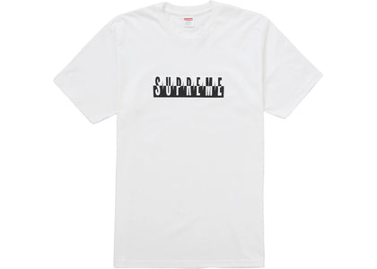 Supreme Split Tee (FW25) White - authentic Supreme product