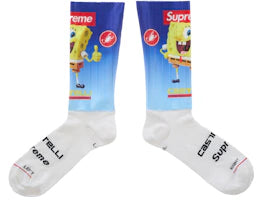 Supreme SpongeBob SquarePants Castelli Cycling Sock (1 Pack) White - authentic Supreme apparel