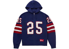 Supreme Sport Zip Up Hooded Sweater (FW25) Navy