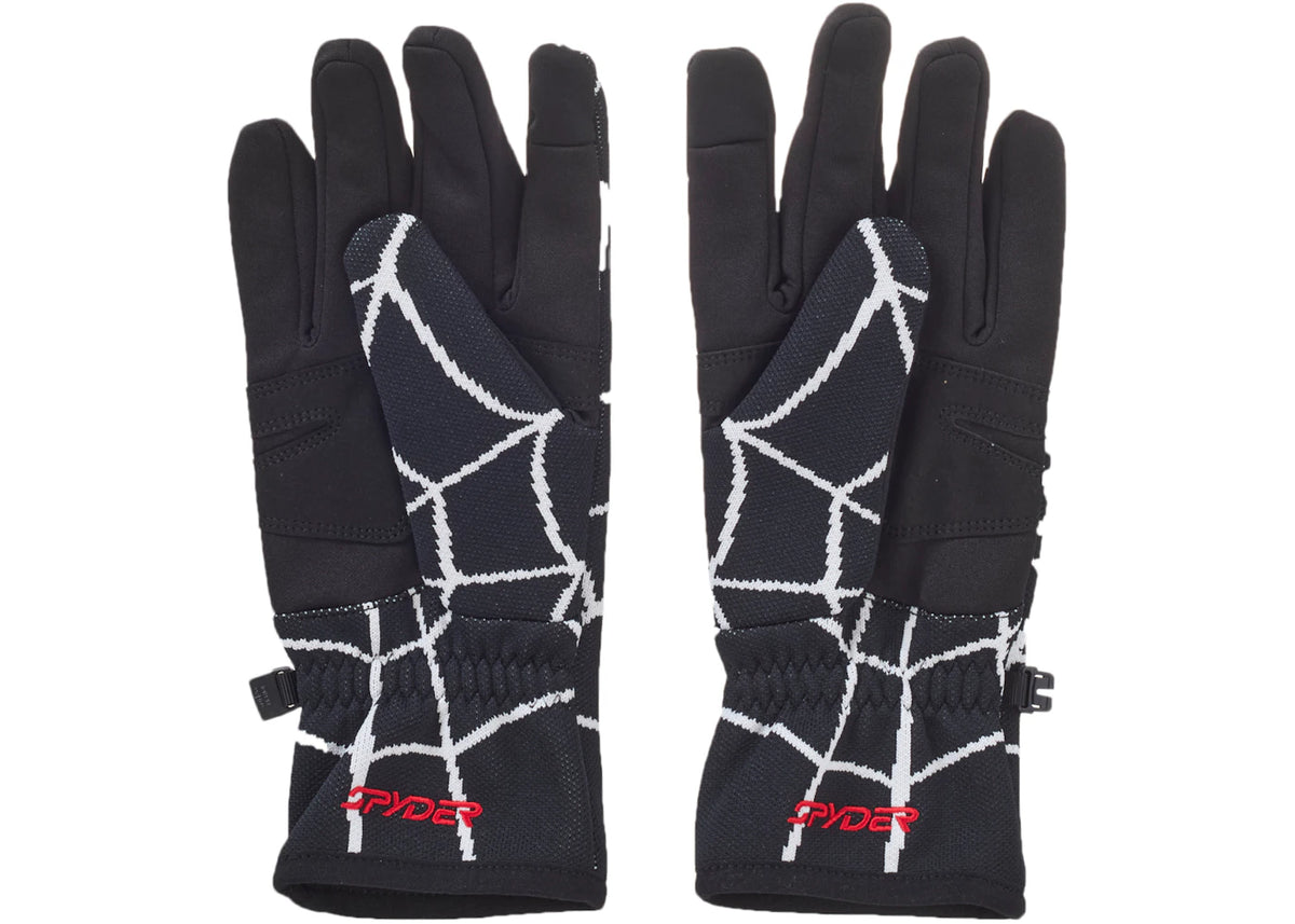 Supreme Spyder Gloves Black - vue secondaire B
