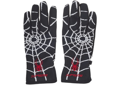Supreme Spyder Gloves Black - product view 2