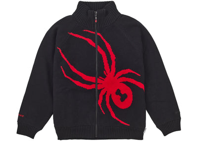 Supreme Spyder WINDSTOPPER Zip Up Sweater Black