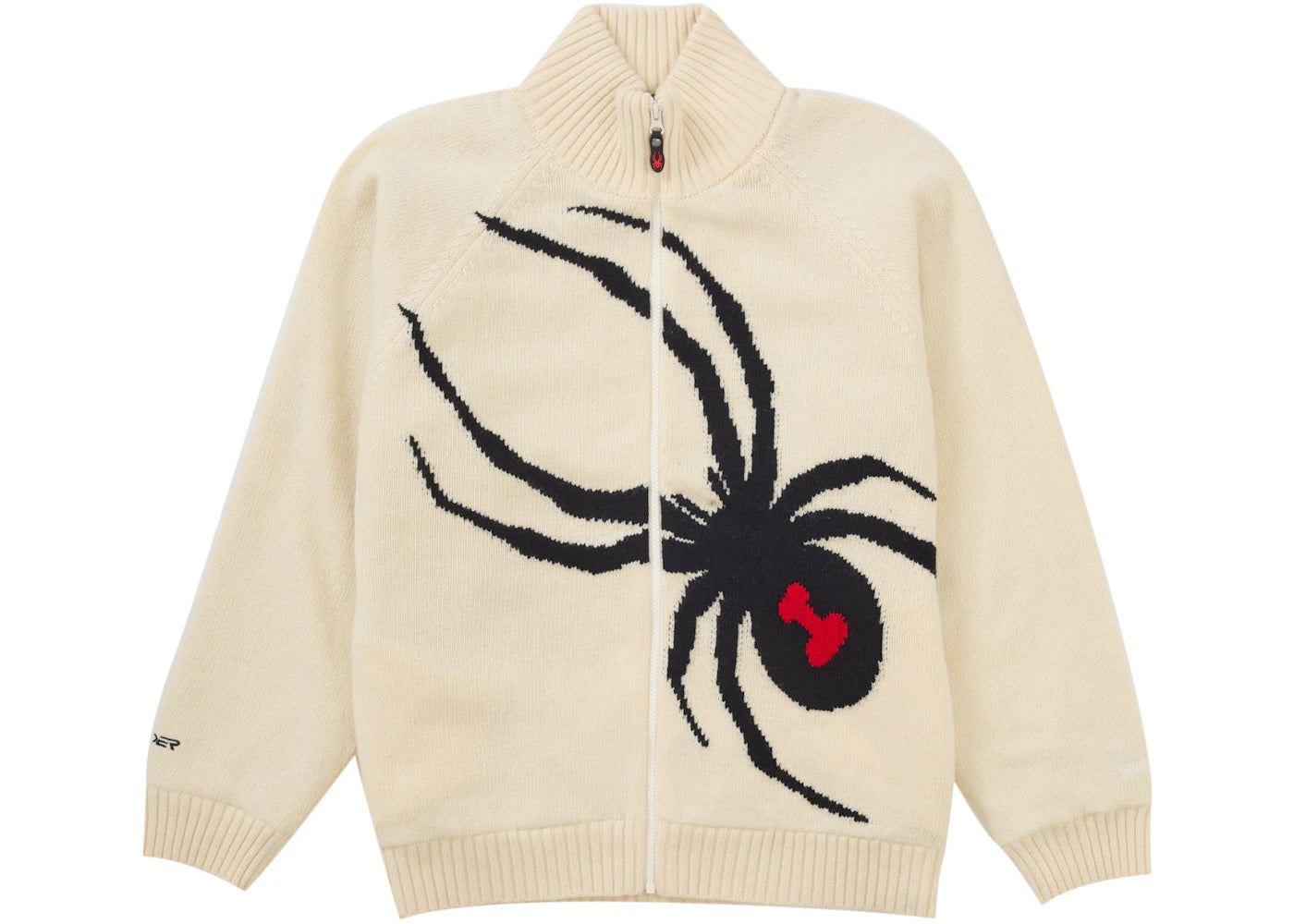 Supreme Spyder WINDSTOPPER Zip Up Sweater White - vue secondaire A