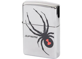 Supreme Spyder Zippo Silver - vue 360