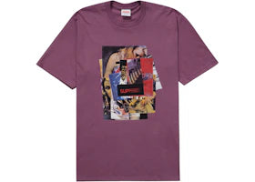 Supreme Stack Tee Plum - authentic Supreme product