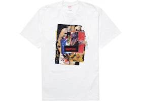 Supreme Stack Tee White - vue 360