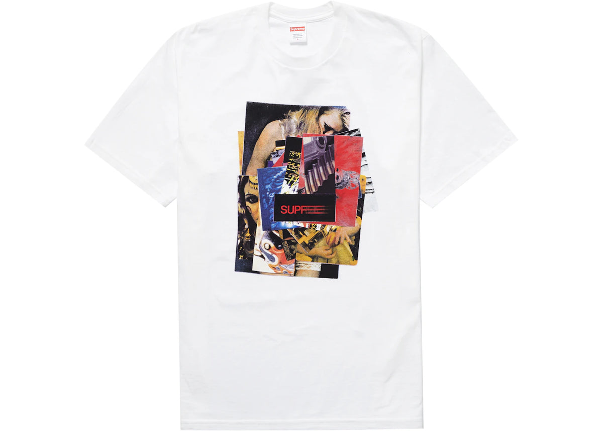 Supreme Stack Tee White - vue secondaire A