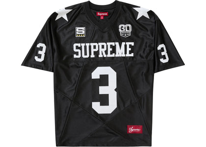 Supreme Star Football Jersey Black sneakers - authentic Supreme shoes