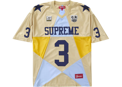 Supreme Star Football Jersey Gold - apparel view 2