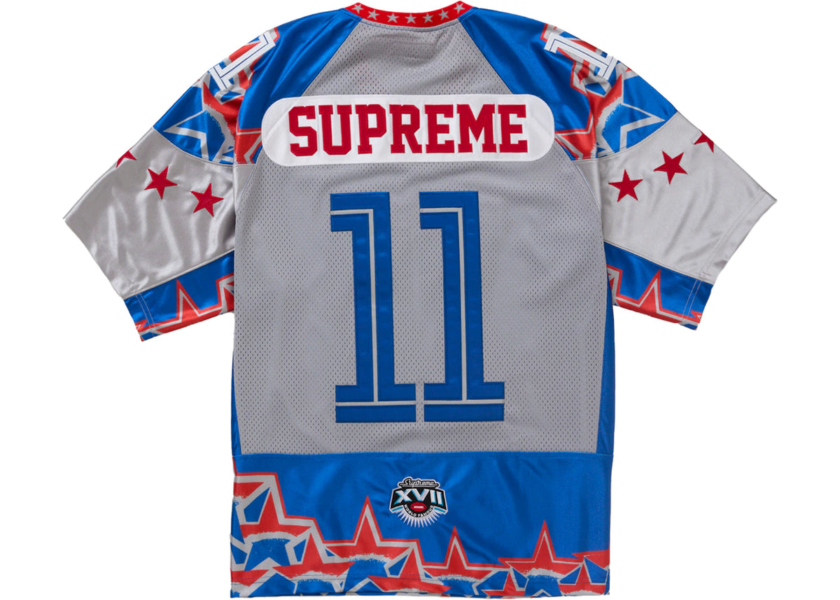 Supreme Stars Football Jersey Royal - vue secondaire B