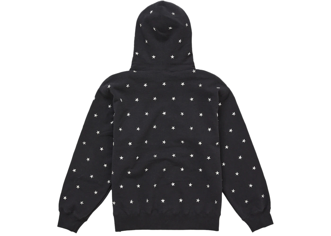 Supreme Stars Studded Hooded Sweatshirt Black - vue secondaire B