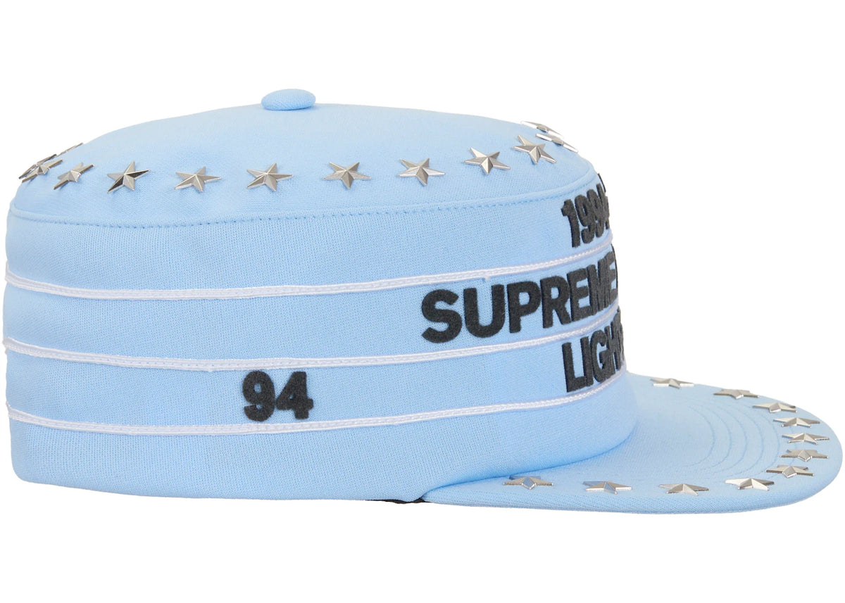 Supreme Stars Studded Pillbox Hat Light Blue - vue secondaire B