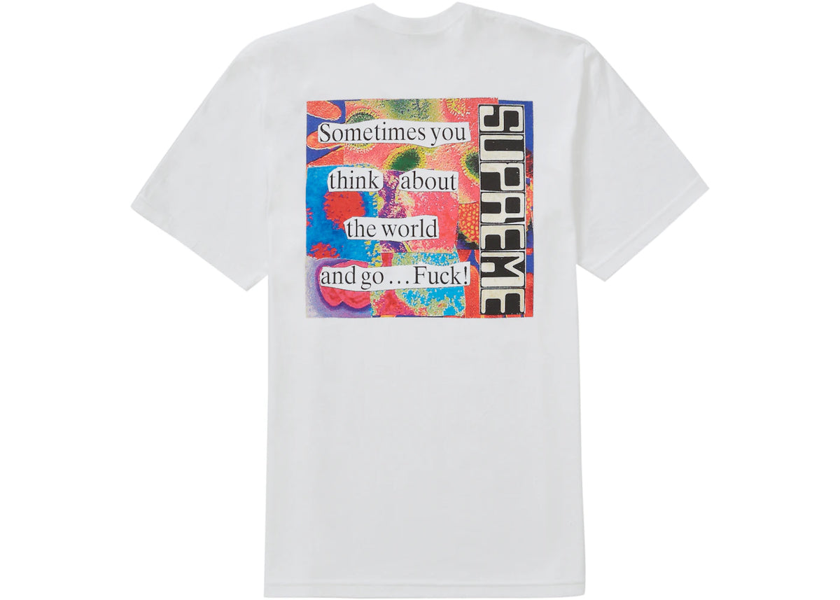 Supreme Static Tee White - vue secondaire A