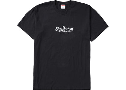 Supreme Stay Positive Tee Black - product view 2
