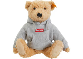 Supreme Steiff Bear Heather Grey - vue 360