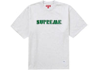 Supreme Stencil Embroidered S/S Top Ash Grey