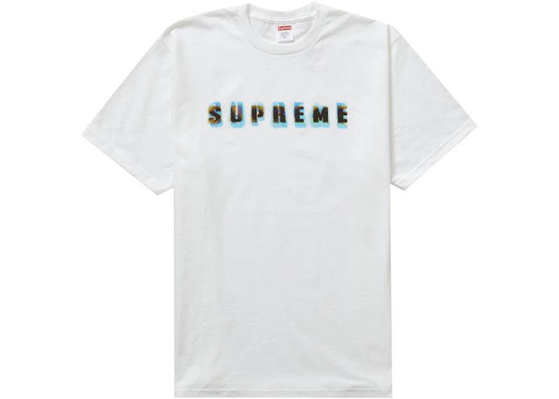Supreme Stencil Tee White - vue 360