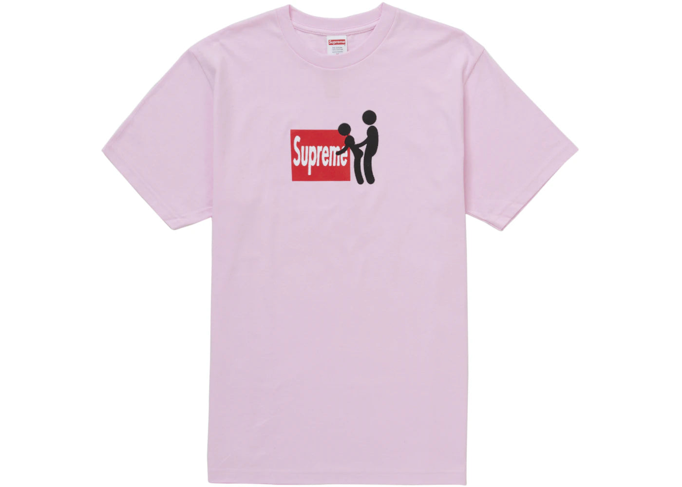Supreme Stick Tee Pink - vue 360