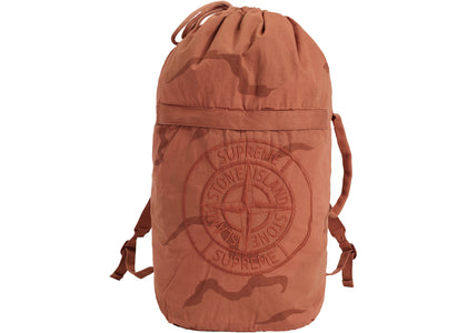 Supreme Stone Island Camo Backpack Coral Camo - product view 2