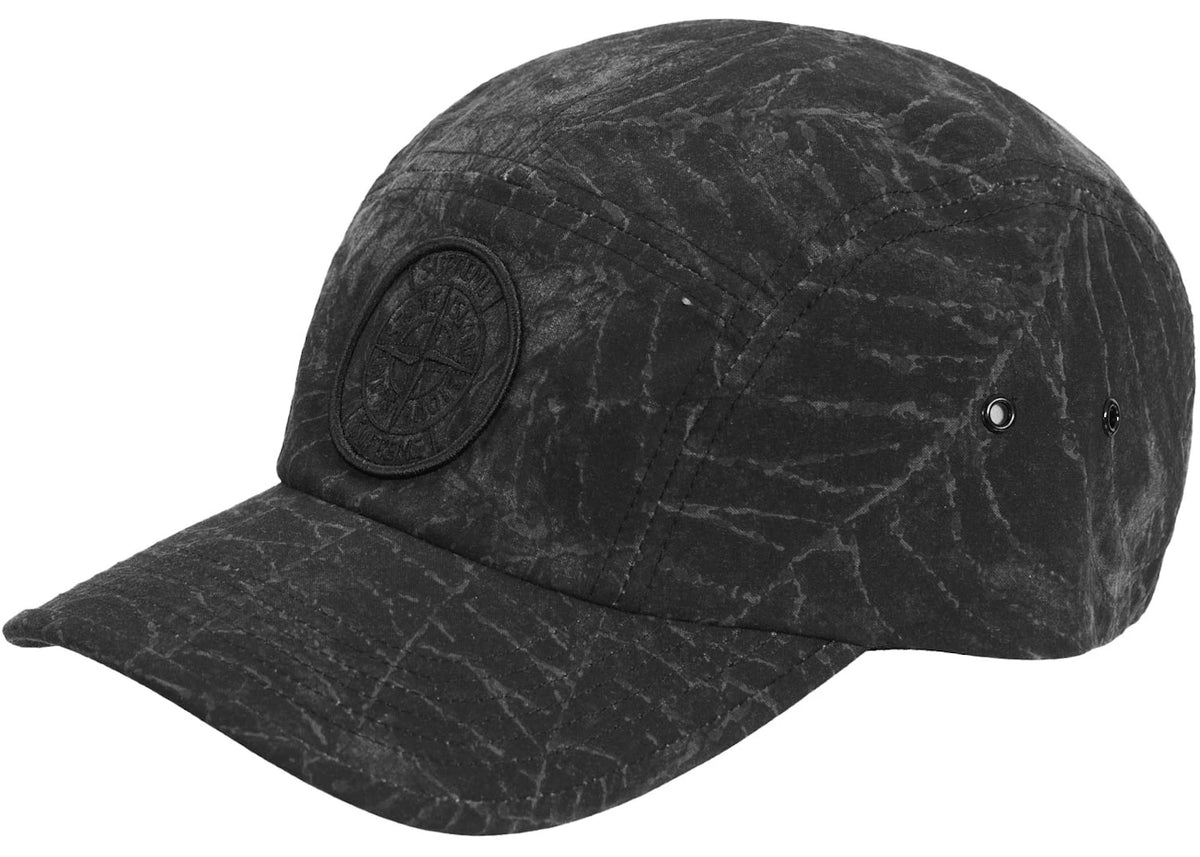 Supreme Stone Island Camp Cap (FW23) Black - vue secondaire A