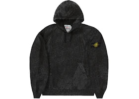 Supreme Stone Island Hooded Sweatshirt (FW23) Black