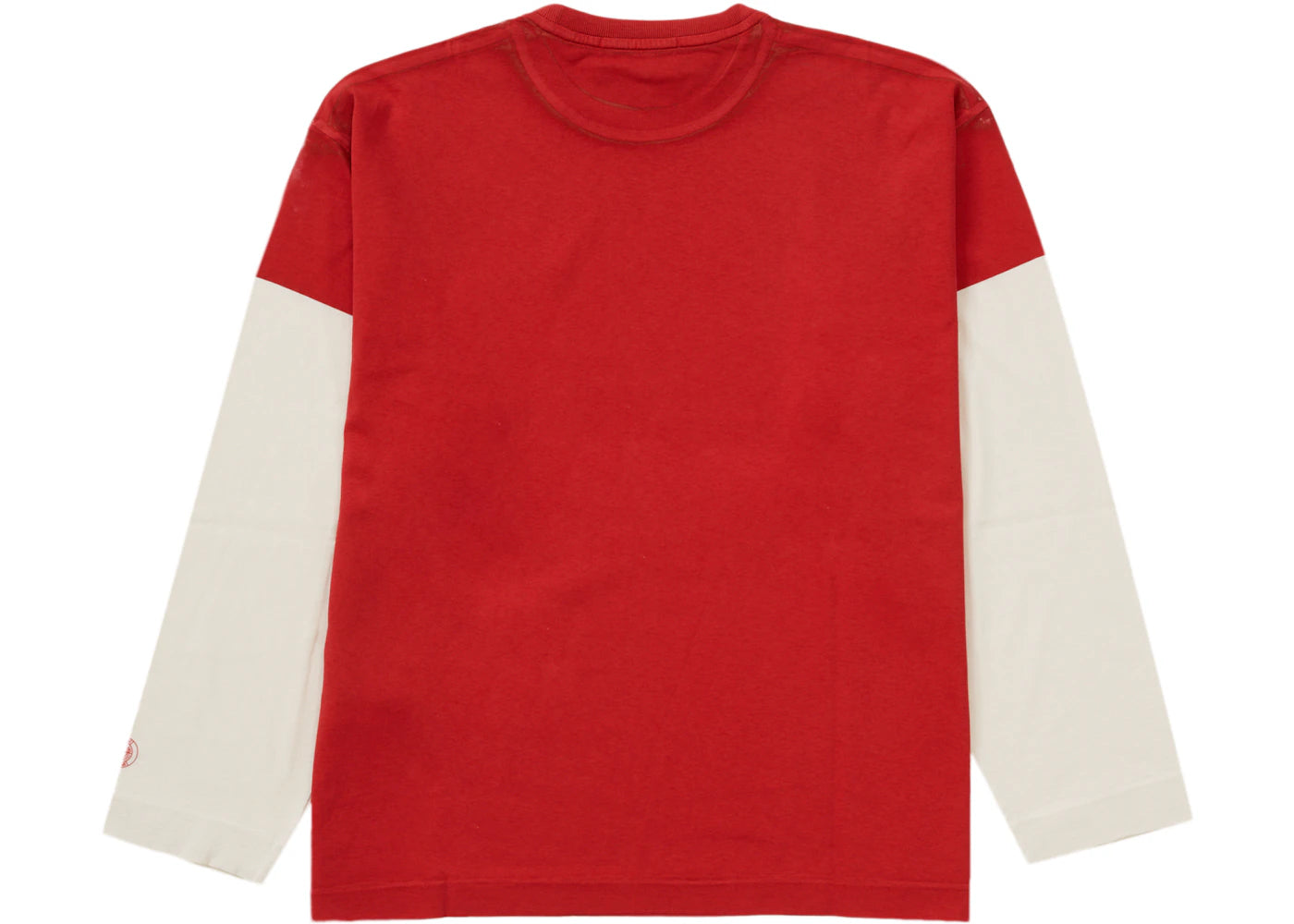 Supreme Stone Island L/S Top Red - vue secondaire B