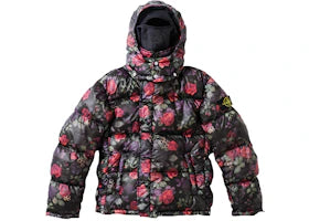 Supreme Stone Island Lamy Cover Stampato Puffy Jacket Black - vue 360