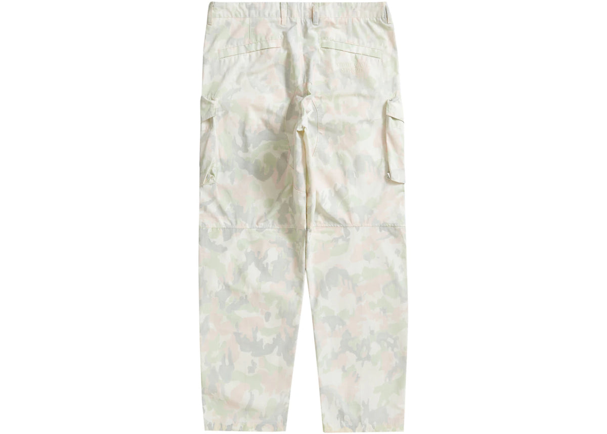 Supreme Stone Island Reactive Ice Camo Ripstop Cargo Pant Tan - vue secondaire B