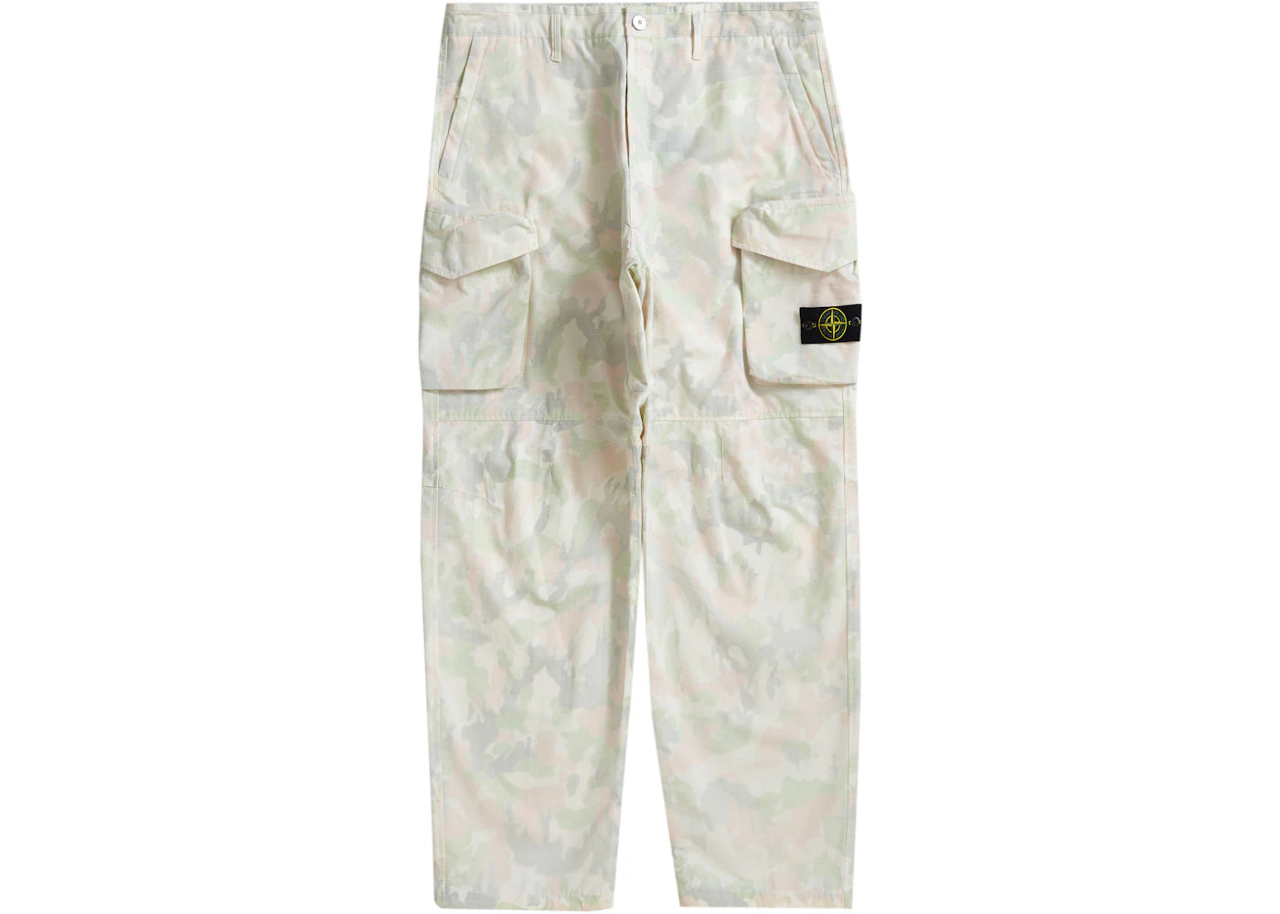 Supreme Stone Island Reactive Ice Camo Ripstop Cargo Pant Tan - vue secondaire A