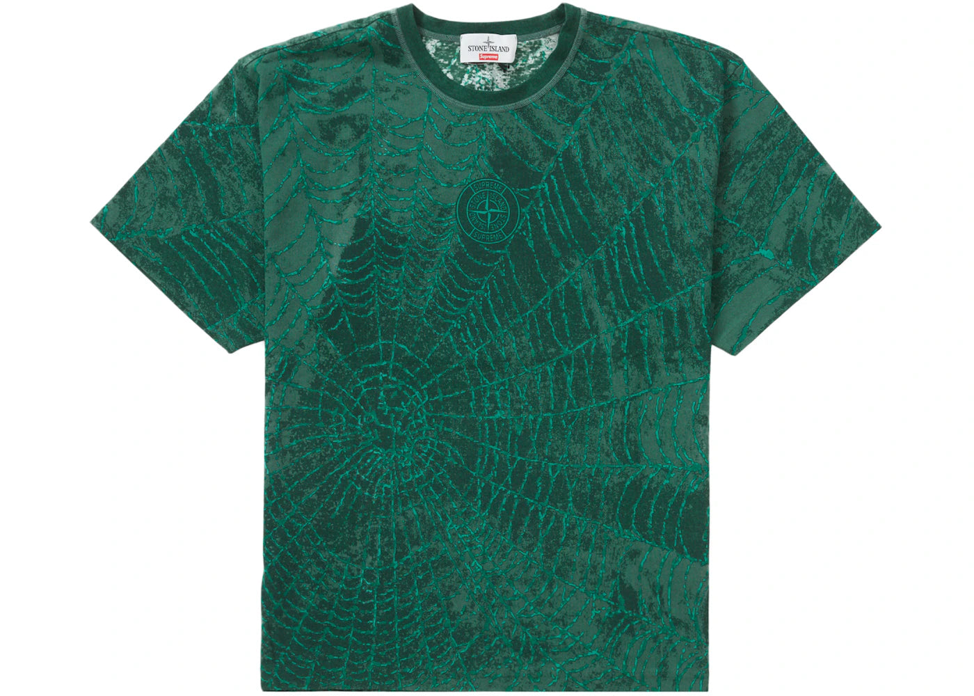Supreme Stone Island S/S Top (FW23) Dark Green - vue secondaire A
