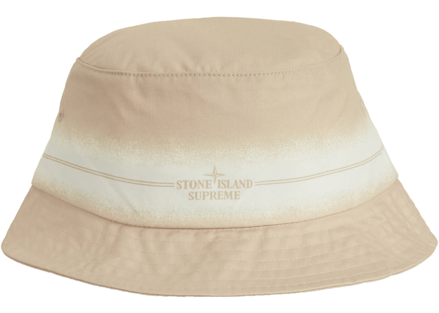 Supreme Stone Island Stripe Crusher Tan - vue 360