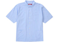 Supreme Stripe S/S Pajama Shirt Blue