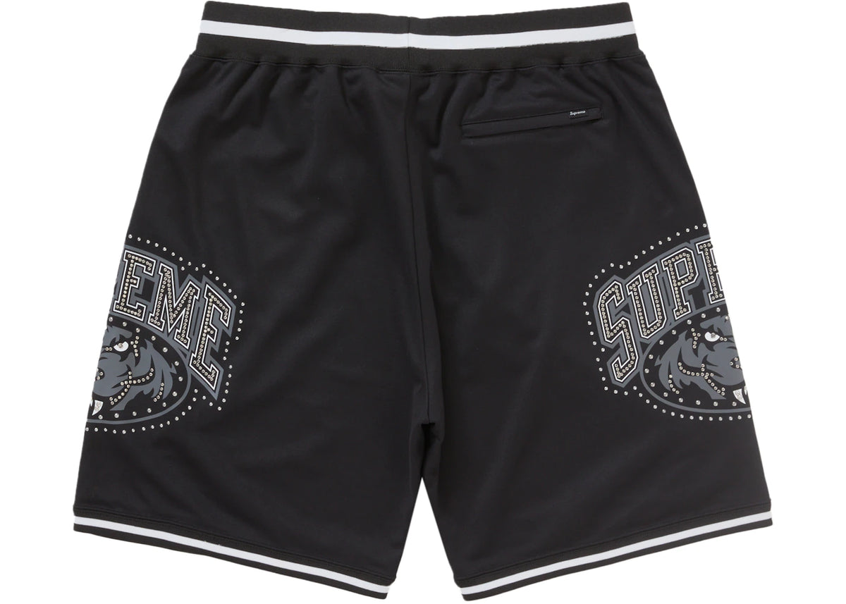 Supreme Studded Basketball Short Black - vue secondaire B