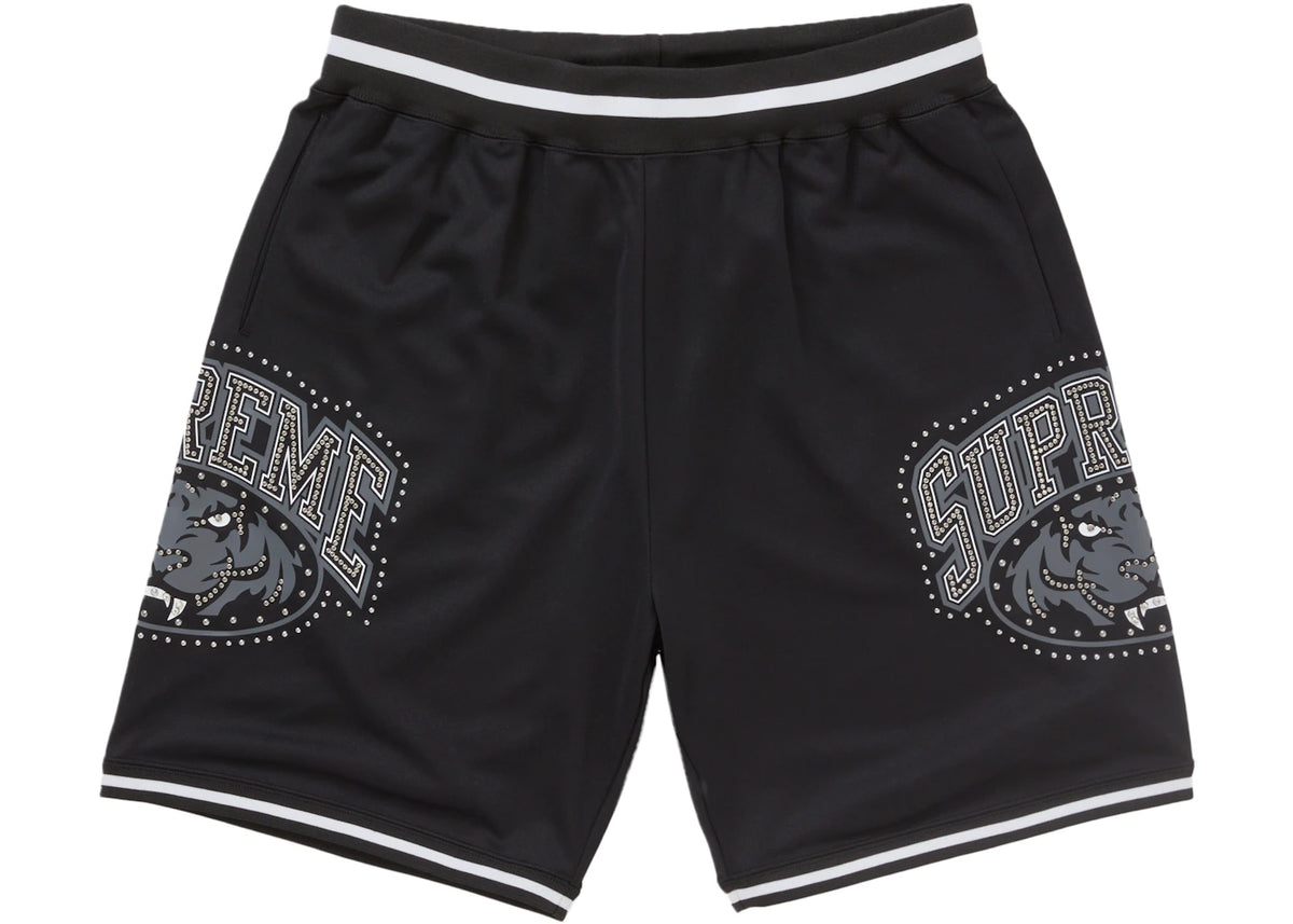Supreme Studded Basketball Short Black - vue secondaire A