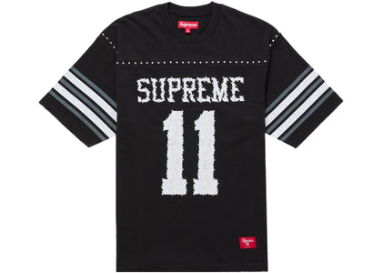 Supreme Studded S/S Football Top Black - product view 2